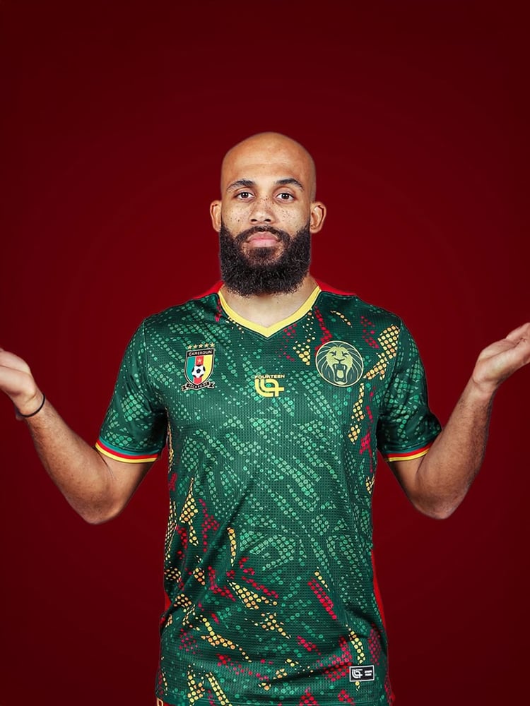 Camiseta Third Camerún 2025/26 Fourteen AFCON para mujer