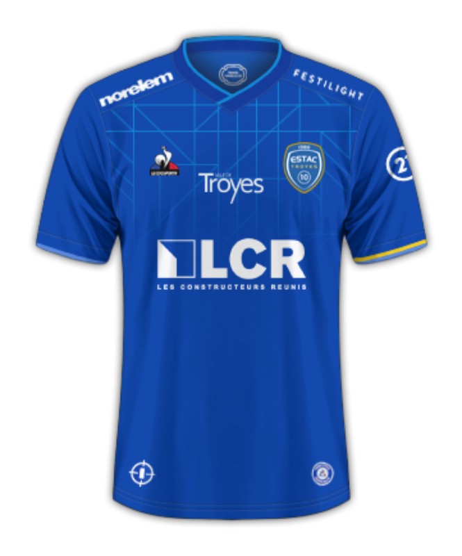 Kid's Troyes 2023/24 Home Shirt