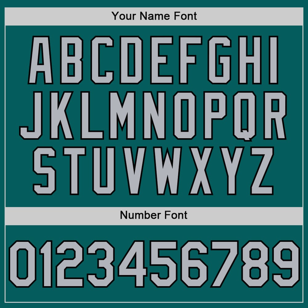 Gray-Black Teal Baseball Custom Sleeveless Jersey Authentic