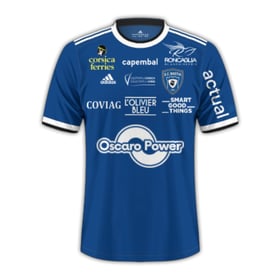 Kid's SC Bastia 2023/24 Home Shirt