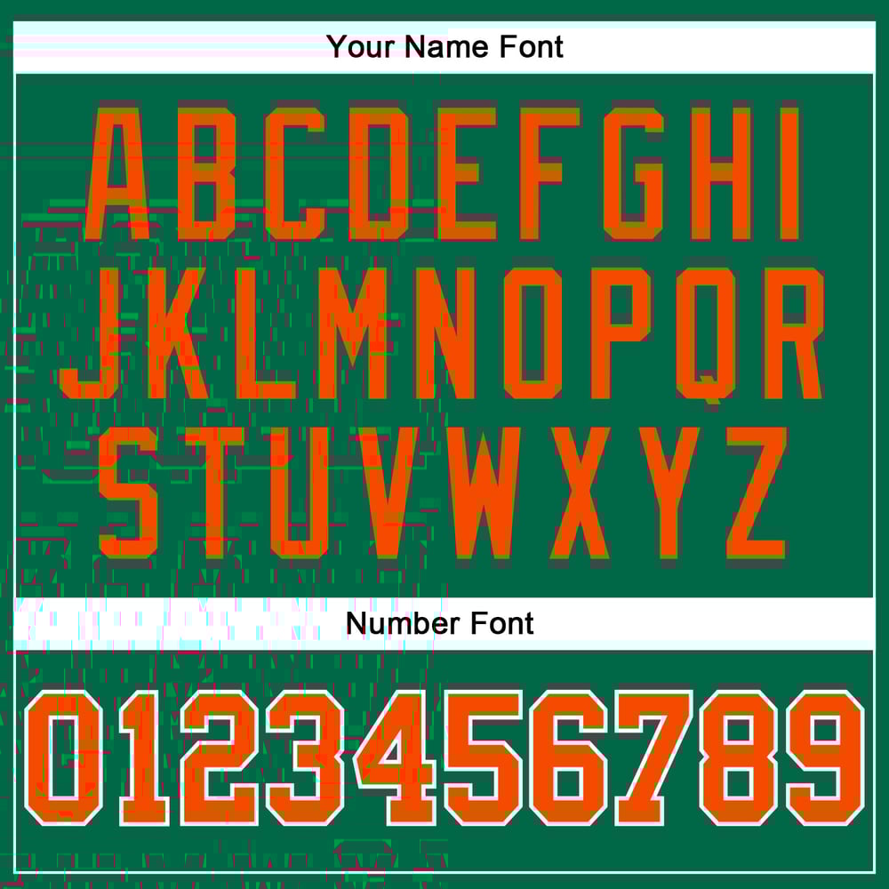 Authentic Kelly Sleeveless Jersey Baseball Orange-White Custom Green