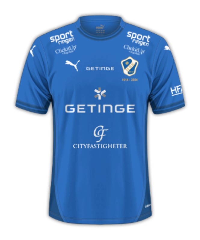 Maillot domicile enfant Halmstads BK 2024
