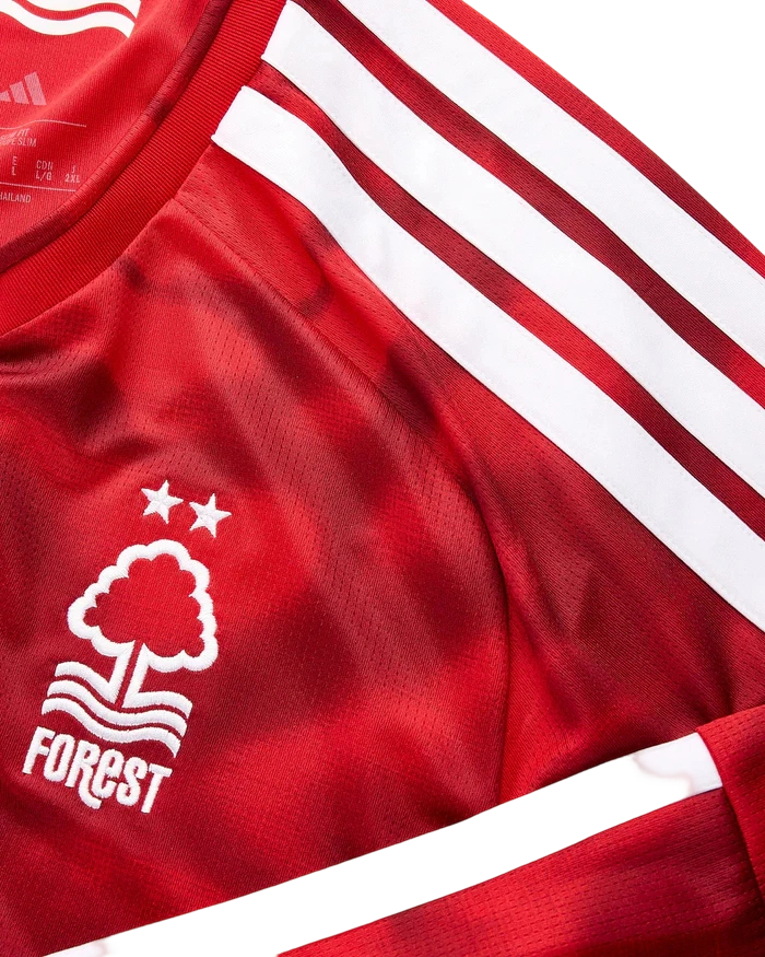Men's Nottingham Forest 2026/27 Home Long Sleeve Shirt
