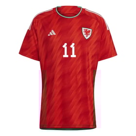 Gareth Bale #11 Wales Heimtrikot Weltmeisterschaft 2022