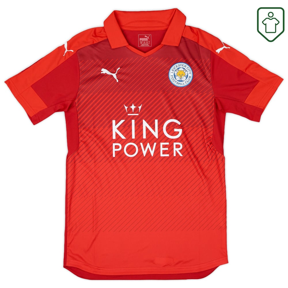 Herren Leicester City 2016/17 Auswärts-Retro-Trikot Vardy #9