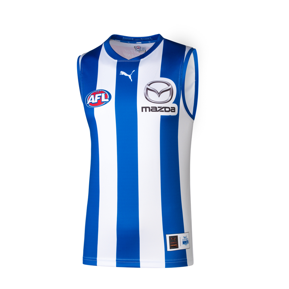 Men's North Melbourne Kangaroos 2025 Home Guernsey