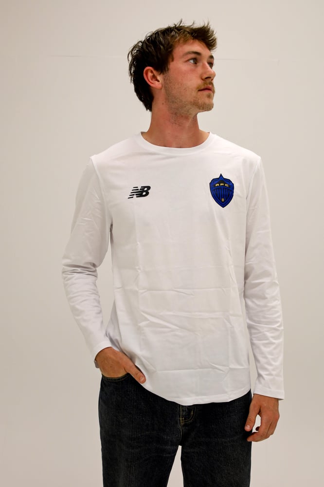 Maillot casual à manches longues troisième homme Auckland FC 2024/25 - Blanc