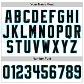 Baseball Jersey Black-Teal Sleeveless Custom Authentic White