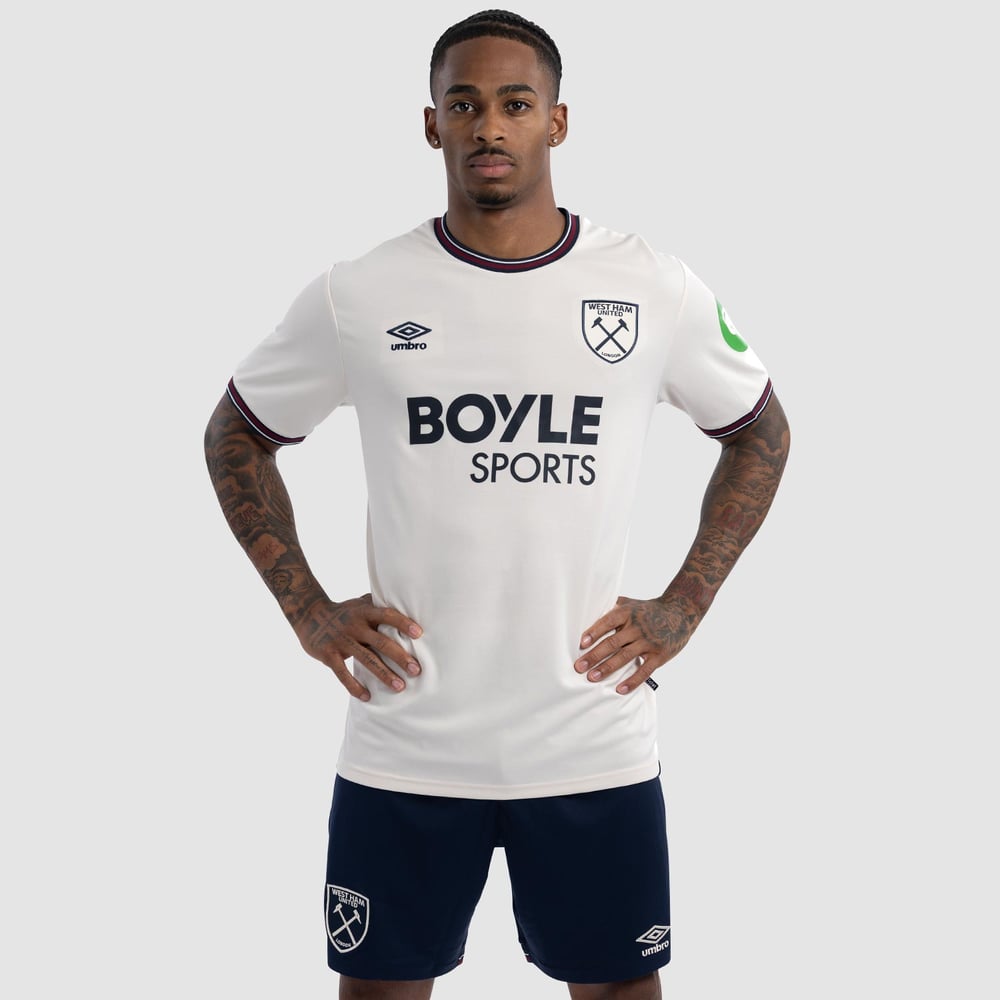 Damen West Ham United 2025/26 Auswärtstrikot