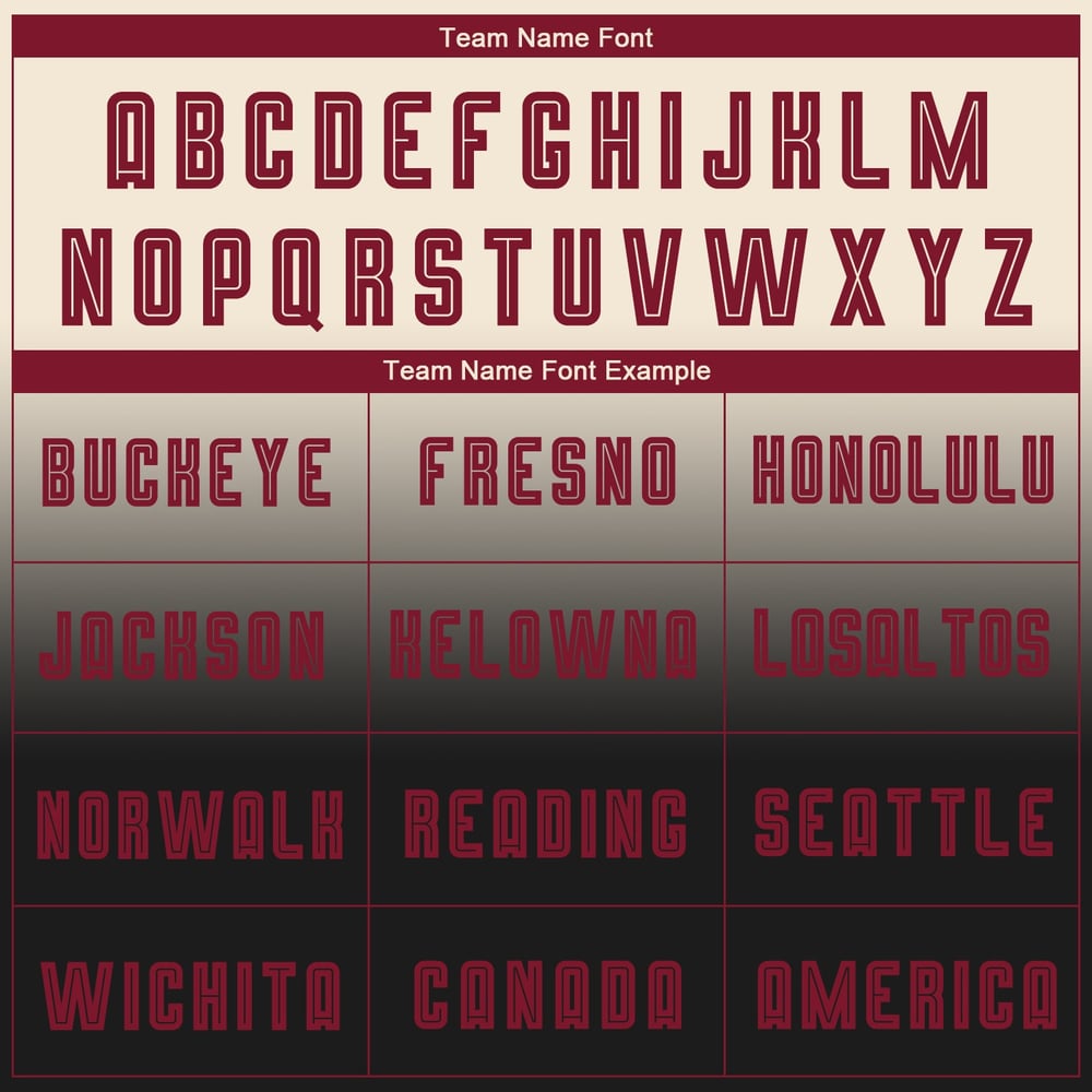 Long Soccer Sublimation Sleeve Cream Crimson-Black Uniform Custom Jersey Fashion Fade