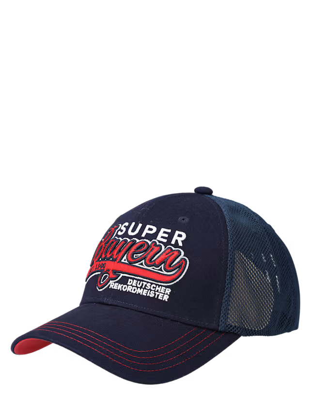 Bayern Munich Trucker Super Bayern Cap - Navy