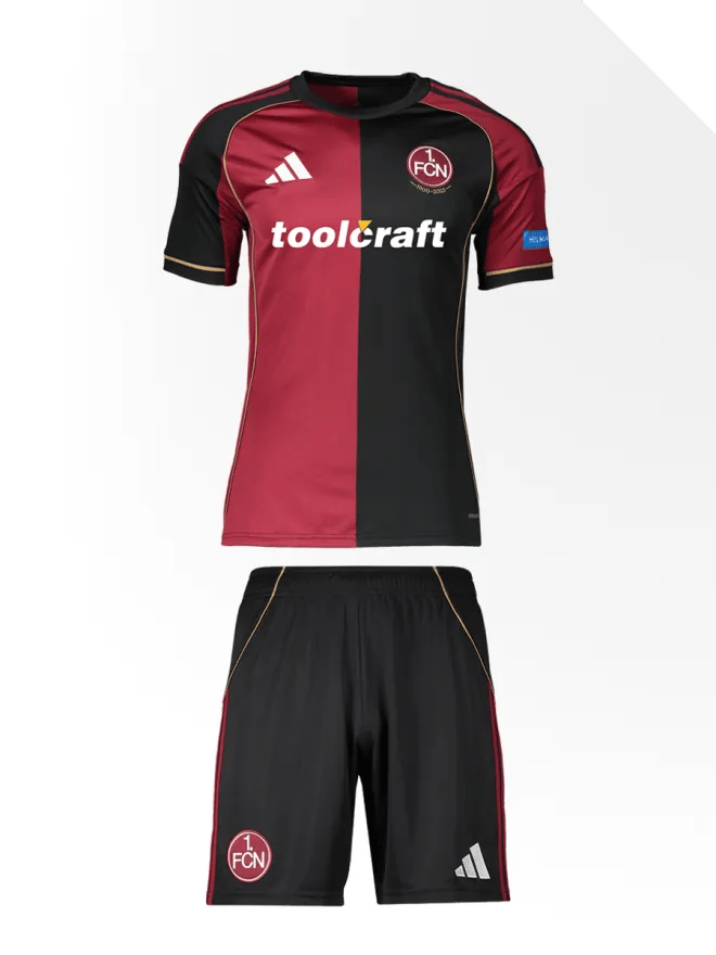 Kinder 1. FC Nürnberg 2025/26 Heimset