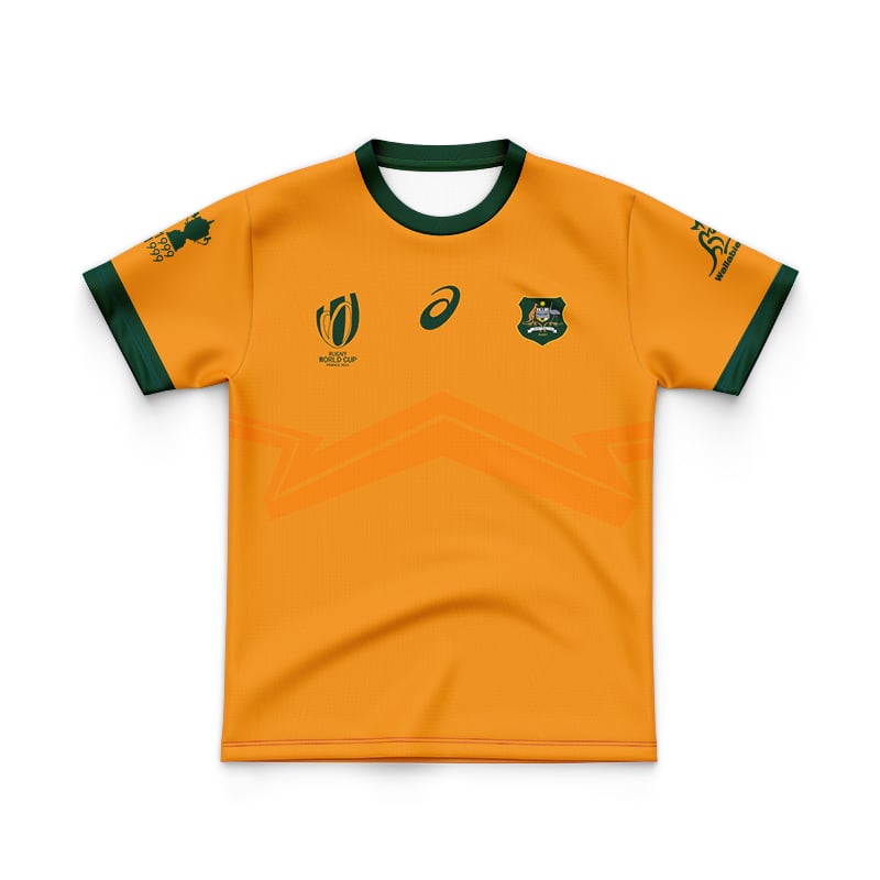 Kid's Australian Wallabies 2023 Third RWC Home Shirt