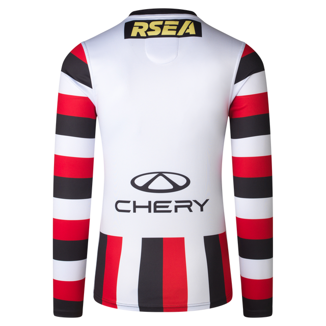 Men's St Kilda Saints 2025 Third Long Sleeve Candy Stripe Guernsey