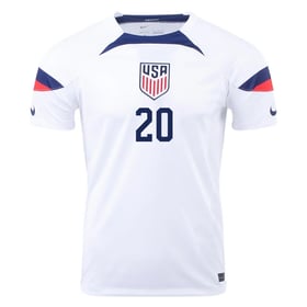 Jesús Ferreira #20 USMNT Heimtrikot Weltmeisterschaft 2022