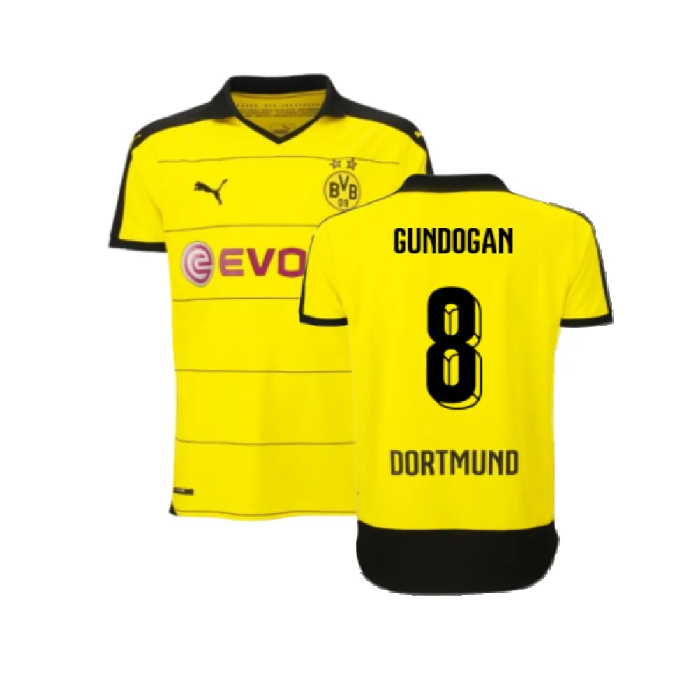 Damen GUNDOGAN Borussia Dortmund 2015/16 Heimtrikot