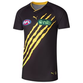 Kid's Richmond Tigers 2025 Third Warm Up Shirt