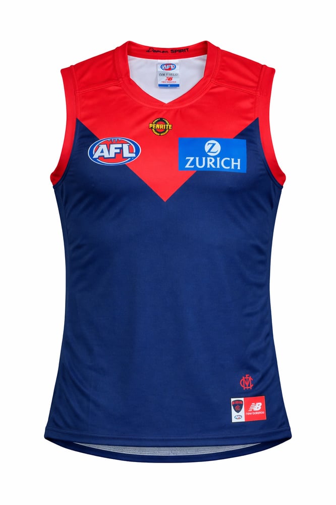 Women's Melbourne Demons 2026 Home Guernsey