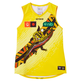 Men's Richmond Tigers 2024 Third AFLW S9 Retail Indigenous Guernsey