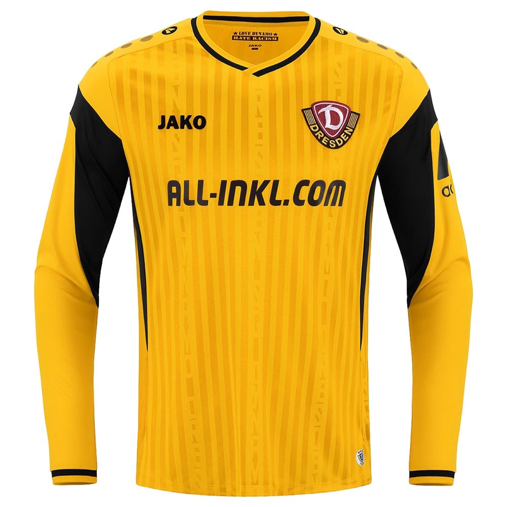 Kid's Dynamo Dresden 2026/27 Home Long Sleeve Shirt
