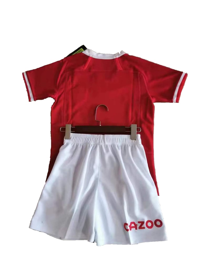 Kid's Wales Rugby 2022 Home Shirt