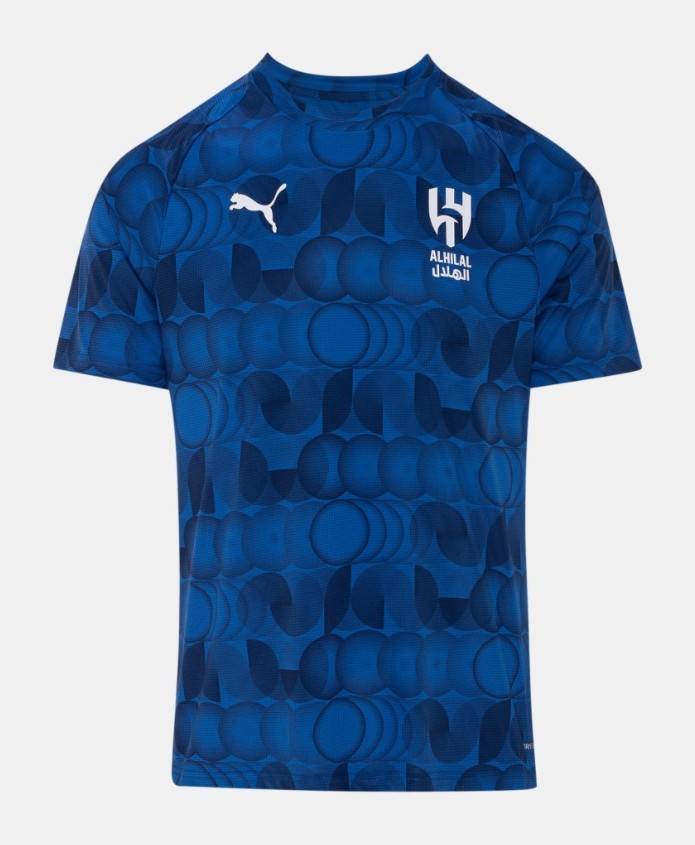 Kinder Al Hilal SFC 2025/26 Drittes Aufwärmtrikot – Blau