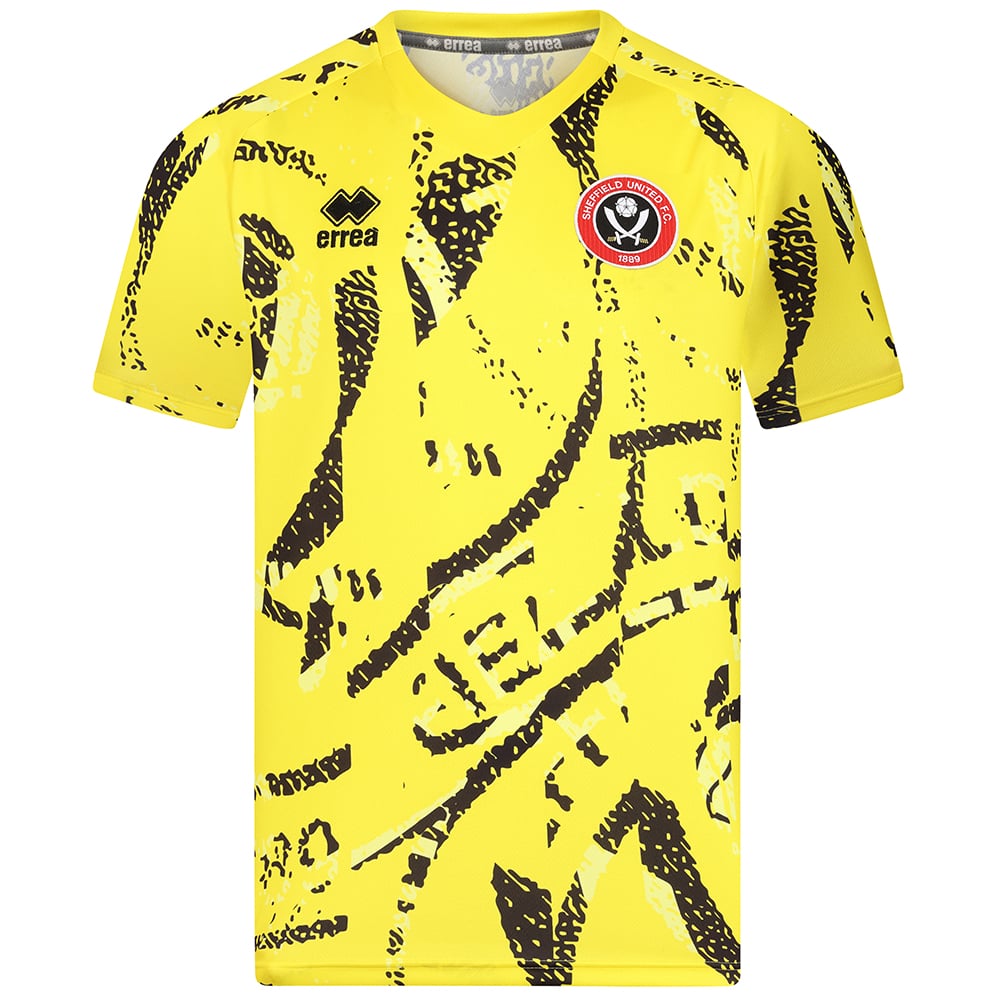 Damen Sheffield United 2025/26 Drittes Aufwärmtrikot - Gelb