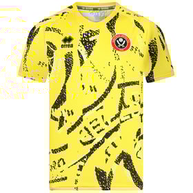 Damen Sheffield United 2025/26 Drittes Aufwärmtrikot - Gelb