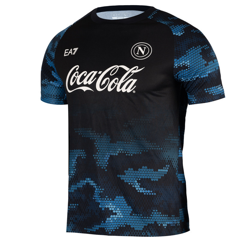 Men's Napoli 2024/25 Third Authentic Training Shirt - Blue