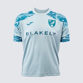 Kind Norwich City 2024/25 Dritt Authentisches Trainingsspieltrikot