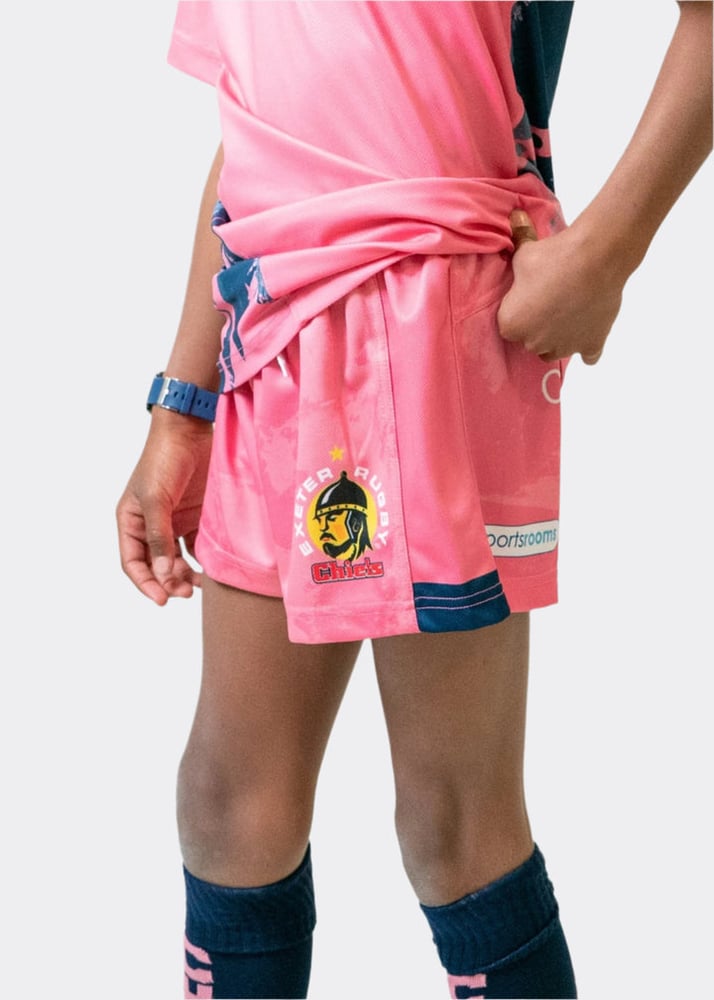 Kid's Exeter Chiefs 2024/25 Third Euro Shorts