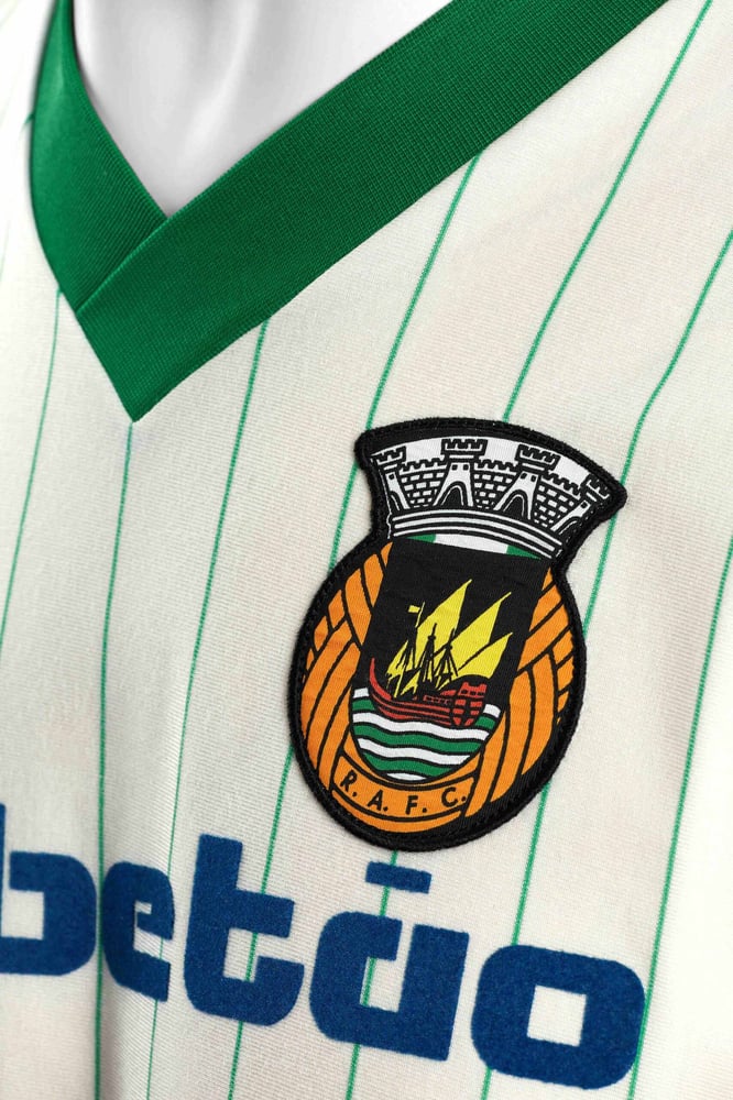 Maillot Homme Rio Ave FC 1983/84 Finale Coupe du Portugal Rétro
