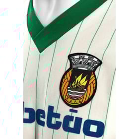 Maillot Homme Rio Ave FC 1983/84 Finale Coupe du Portugal Rétro