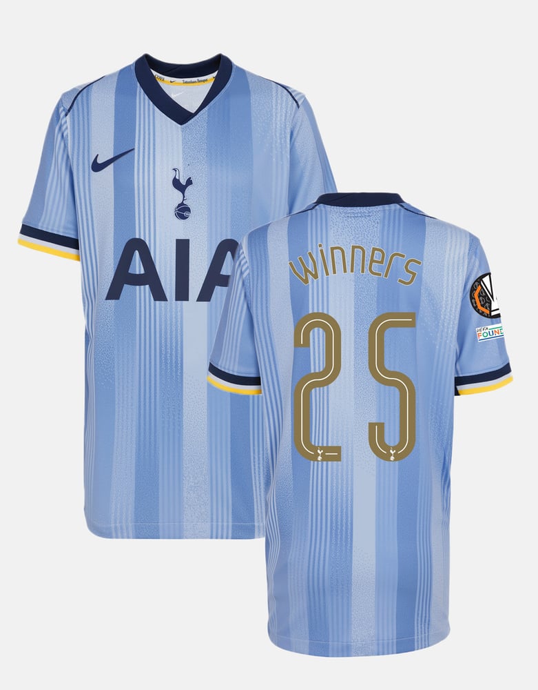 Damen Tottenham Hotspur 2024/25 Auswärtstrikot Europa-League-Sieger