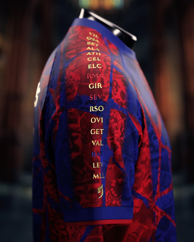Camiseta Campeones de España FC Barcelona 2026 para Niño - Rojo
