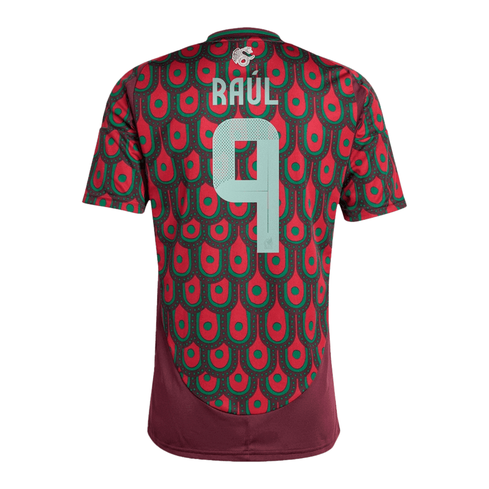 Raul Jimenez #9 Mexiko Heimtrikot Copa America 2024