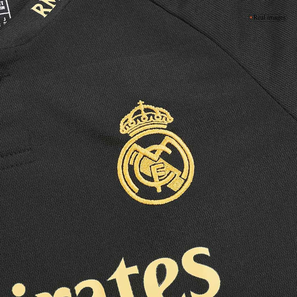 Kinder Real Madrid Drittes Trikot+Kurze Hosen 23/24