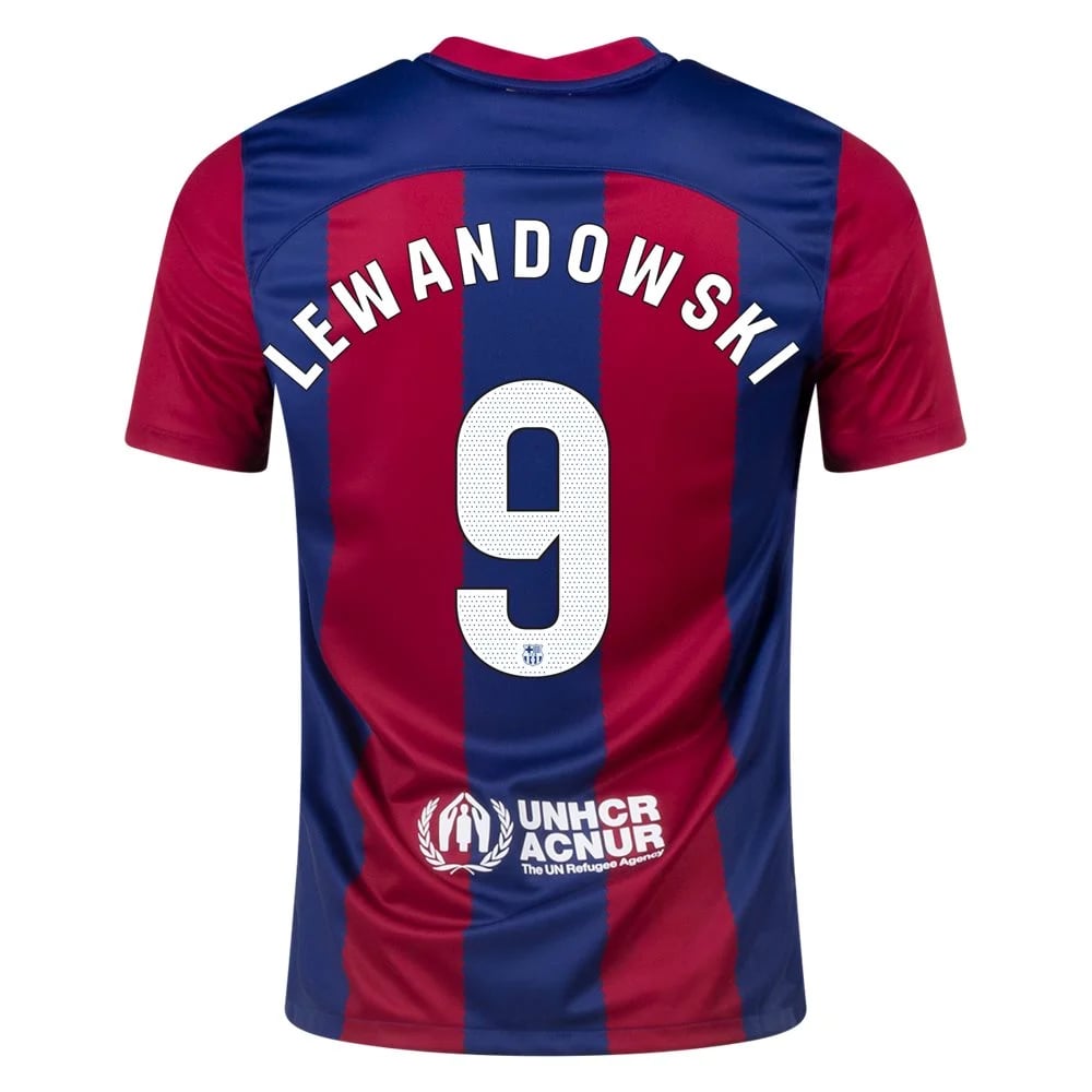 Barcelona #9 Robert Lewandowski Heimtrikot 23/24