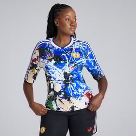 Camiseta Stone Roses Manchester United 2025/26 para mujer