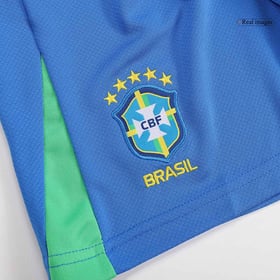 Kinder Brasilien Heimtrikot+Kurze Hosen Copa America 2024