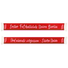 1.FC Union Berlin Cursive Writing Schal