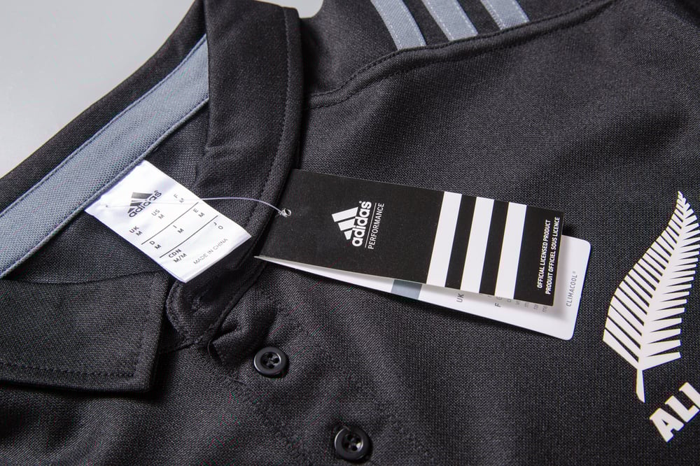 Men's New Zealand All Blacks Rugby 2018 Polo Shirt
