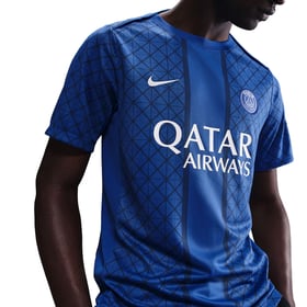 Kinder PSG 2025/26 Drittes Aufwärmtrikot - Blau