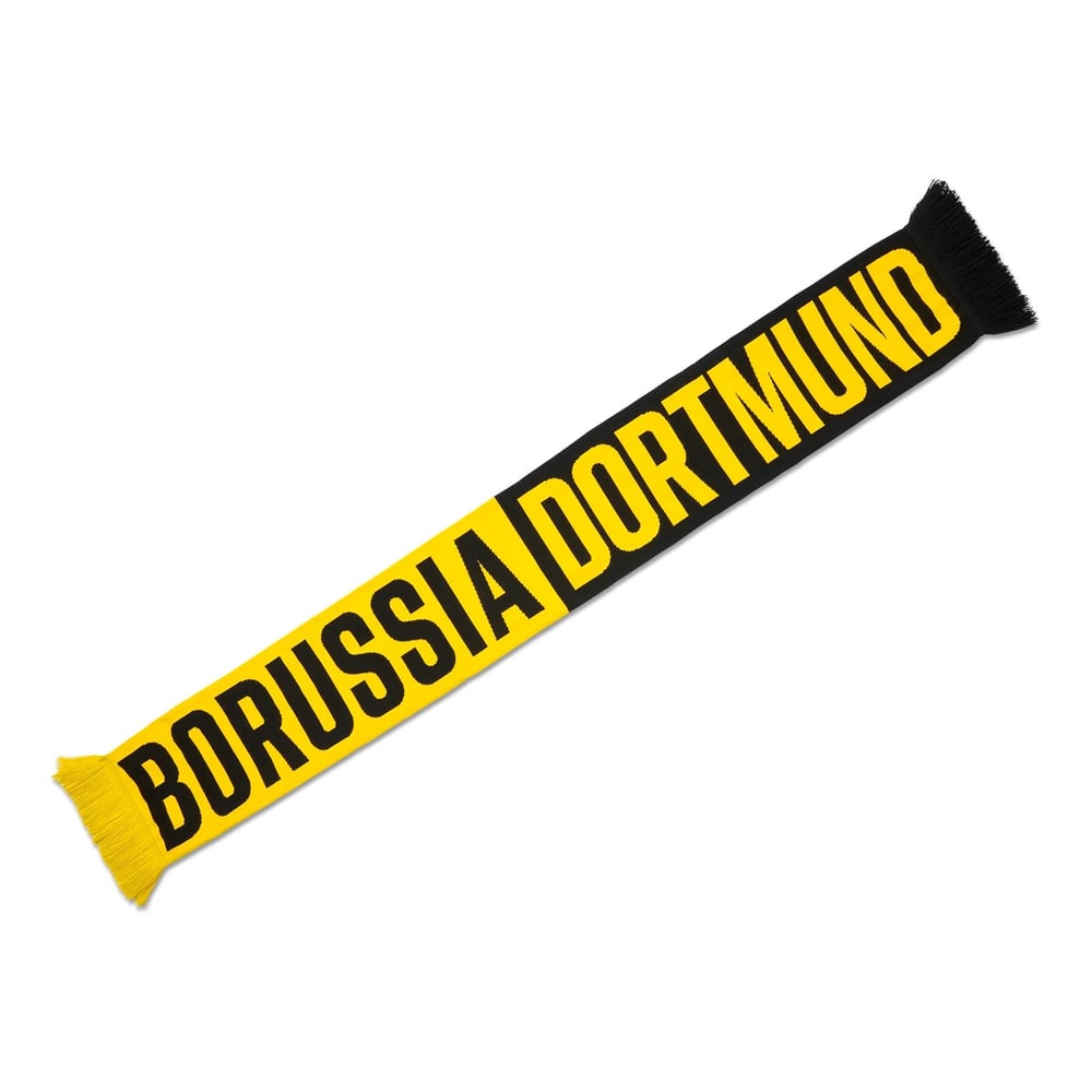 BVB Borussia Dortmund Scarf - Black/Yellow