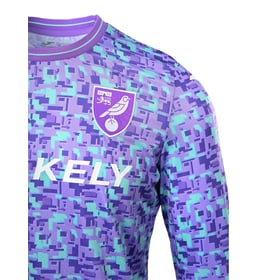 Maillot Troisième Manches Longues Norwich City 2026/27 Enfant