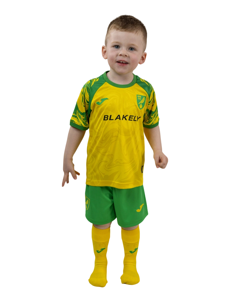 Kit Home Norwich City 2026/27 Bambino