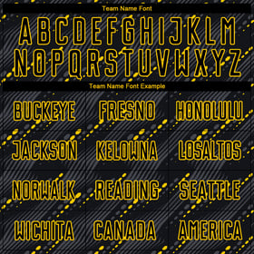 Uniform Jersey Black-Gold Custom Sublimation Soccer Black