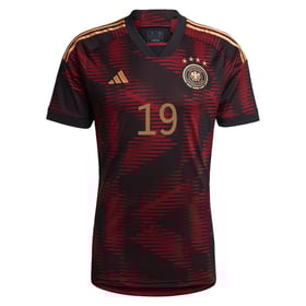 Leroy Sané #19 Deutschland Auswärtstrikot Weltmeisterschaft 2022