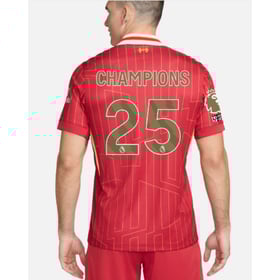 Herren Liverpool 2024/25 Heim LFC Champions Trikot – CHAMPIONS 25