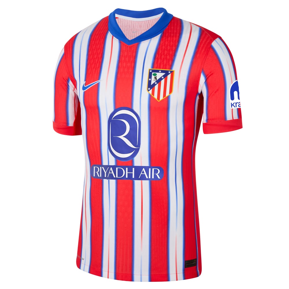 Herren Atletico Madrid 2024/25 Heim Authentisches Trikot